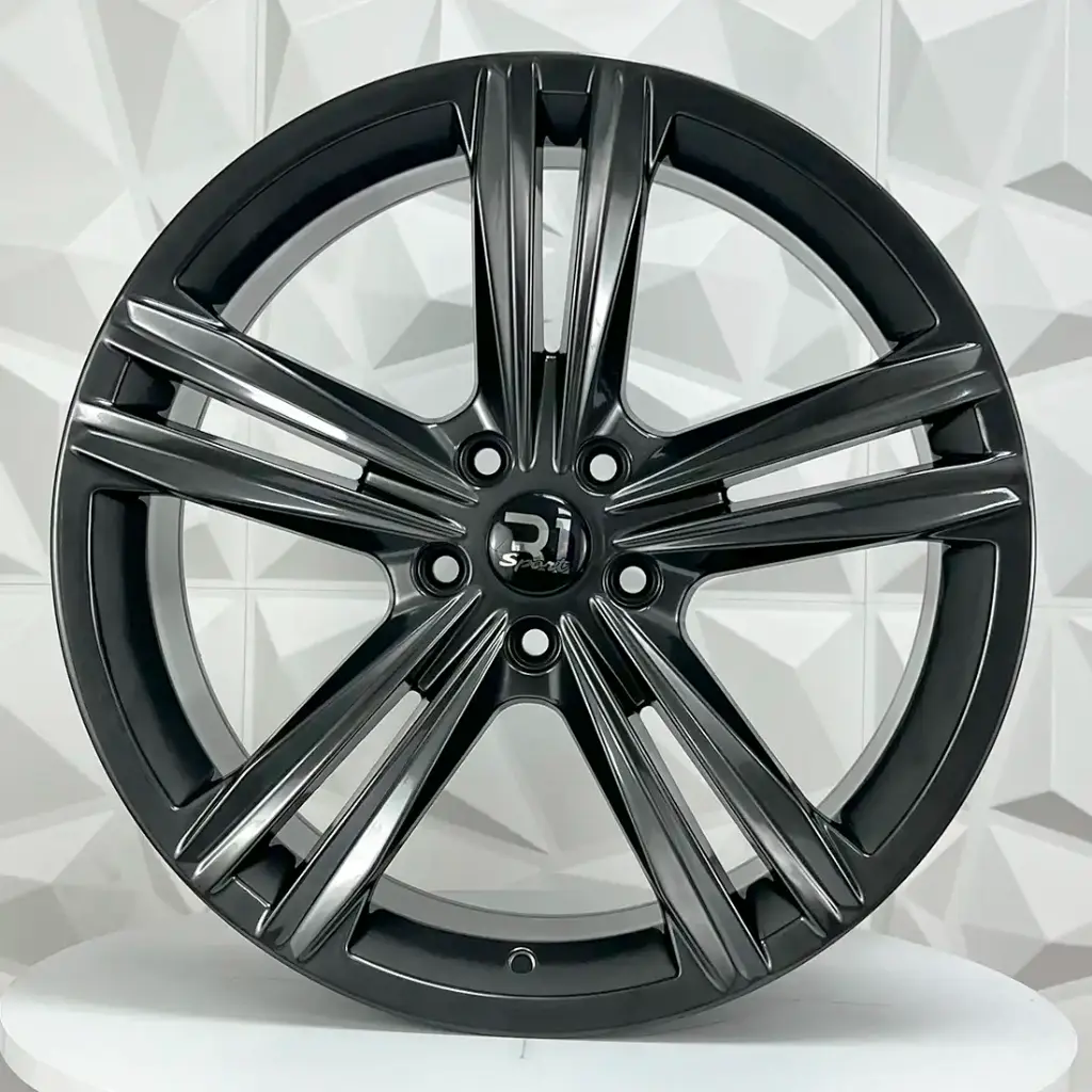 RIN 19X8 5-112 R1 SPORT QC1697 WV HYPER BLACK ET42 CB57.1