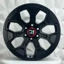 RIN 18X9 6-139.7 R1 SPORT QC1858 MATE BLACK ET15 CB106.1