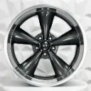 RIN 20X10 5-127 R1 SPORT R1-1 GUNMETAL MACHINE LIP ET0 CB78.3