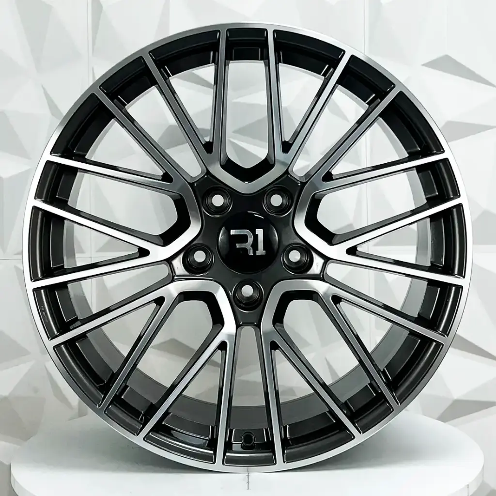 RIN 20X10.5 5-130 R1 SPORT H704F GUNMETAL MACHINE FACE ET64 CB71.6